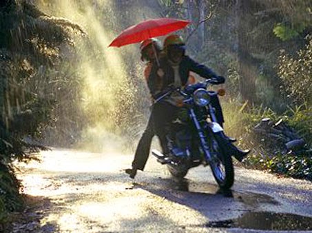Как ездить в дождь на мотоцикле